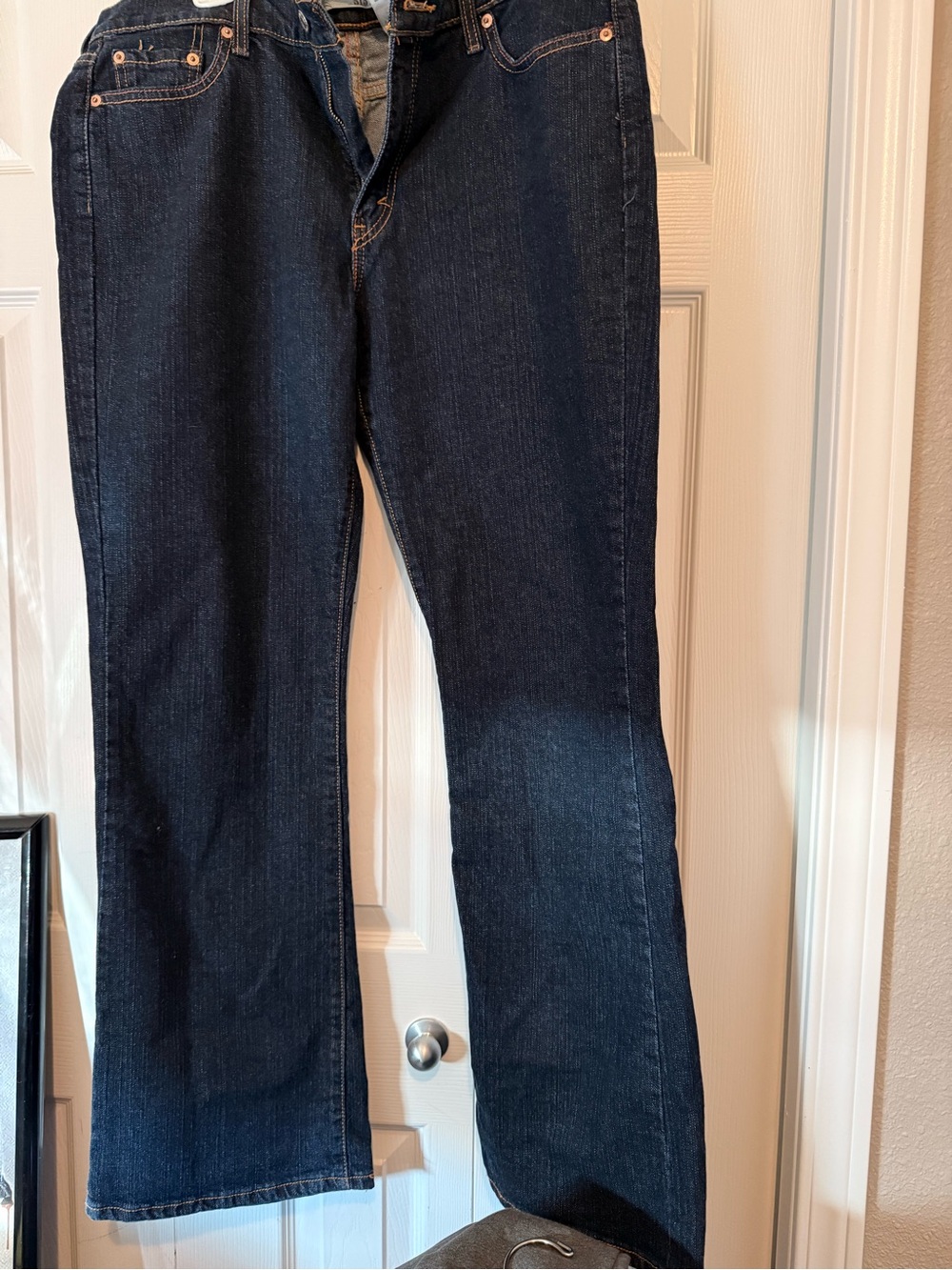 Levi's Dark Indigo Wide Leg Jeans